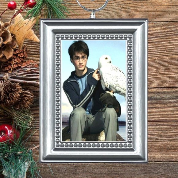 Harry Potter & Pet Snowy Owl‎ Hedwig Christmas Tree Ornament - Picture 1 of 3